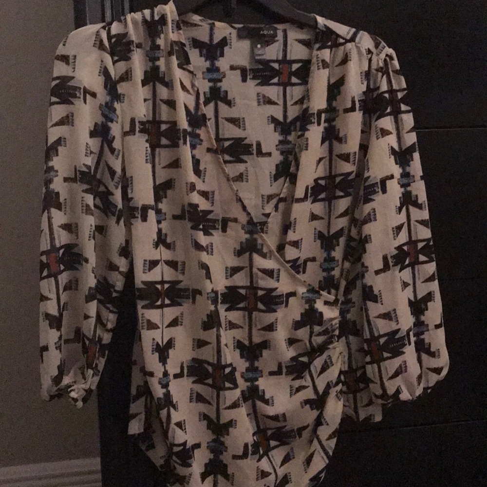 Aqua Blouse
